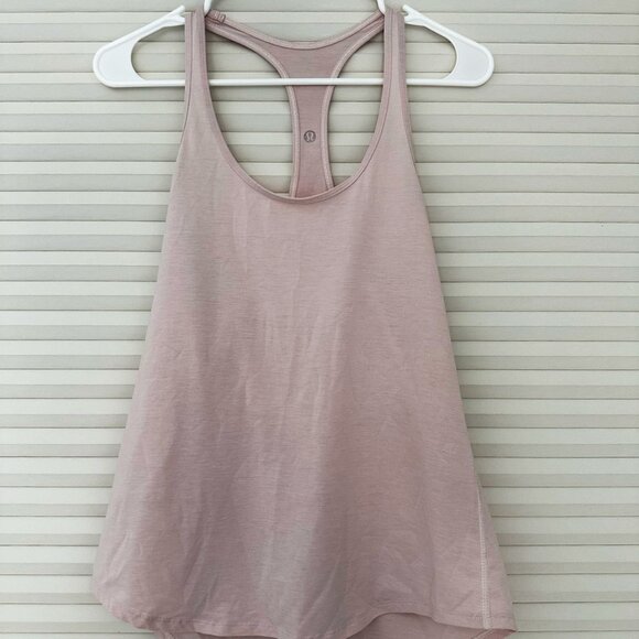 Lululemon Seamless Tank Size 8 Pink - Picture 1 of 2